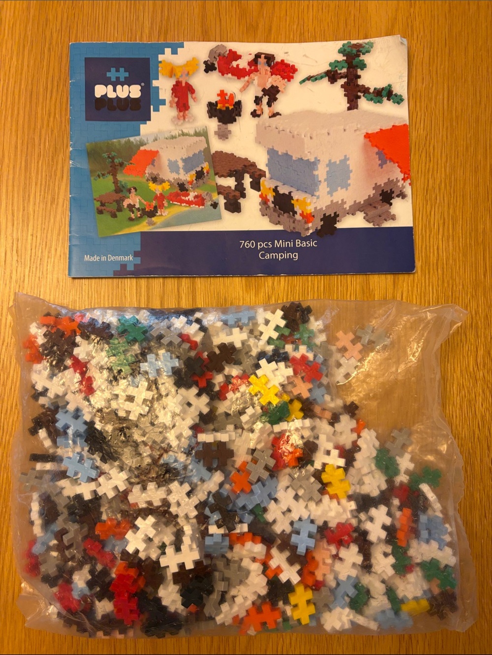 PLUS PLUS Mini Camping Set - 760 pieces! Age 5-12 years